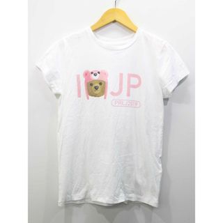 ラルフローレン(Ralph Lauren)の【夏物 新入荷】★POLO RALPH LAUREN/ポロラルフローレン★ポロベアプリントTシャツ/かわいい/くま/シンプル/カットソー/Tシャツ/半袖 ホワイト/白 レディース XS【中古】夏 524042(Tシャツ(半袖/袖なし))