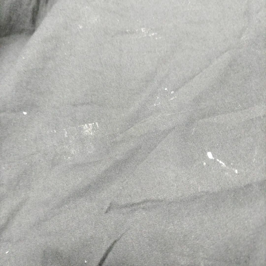 レディース クロップド丈 ワイドパンツ ダークネイビー LL 春夏 ストレッチ レディースのパンツ(クロップドパンツ)の商品写真