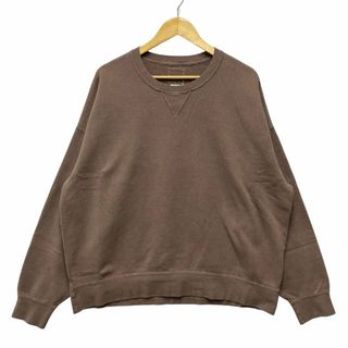 VISVIM ビズビム 品番 0123205010021 AMPLUS SB SWEAT L/S DMGD (U.D.) 加工 スウェット パープル サイズ4 正規品 / 34248