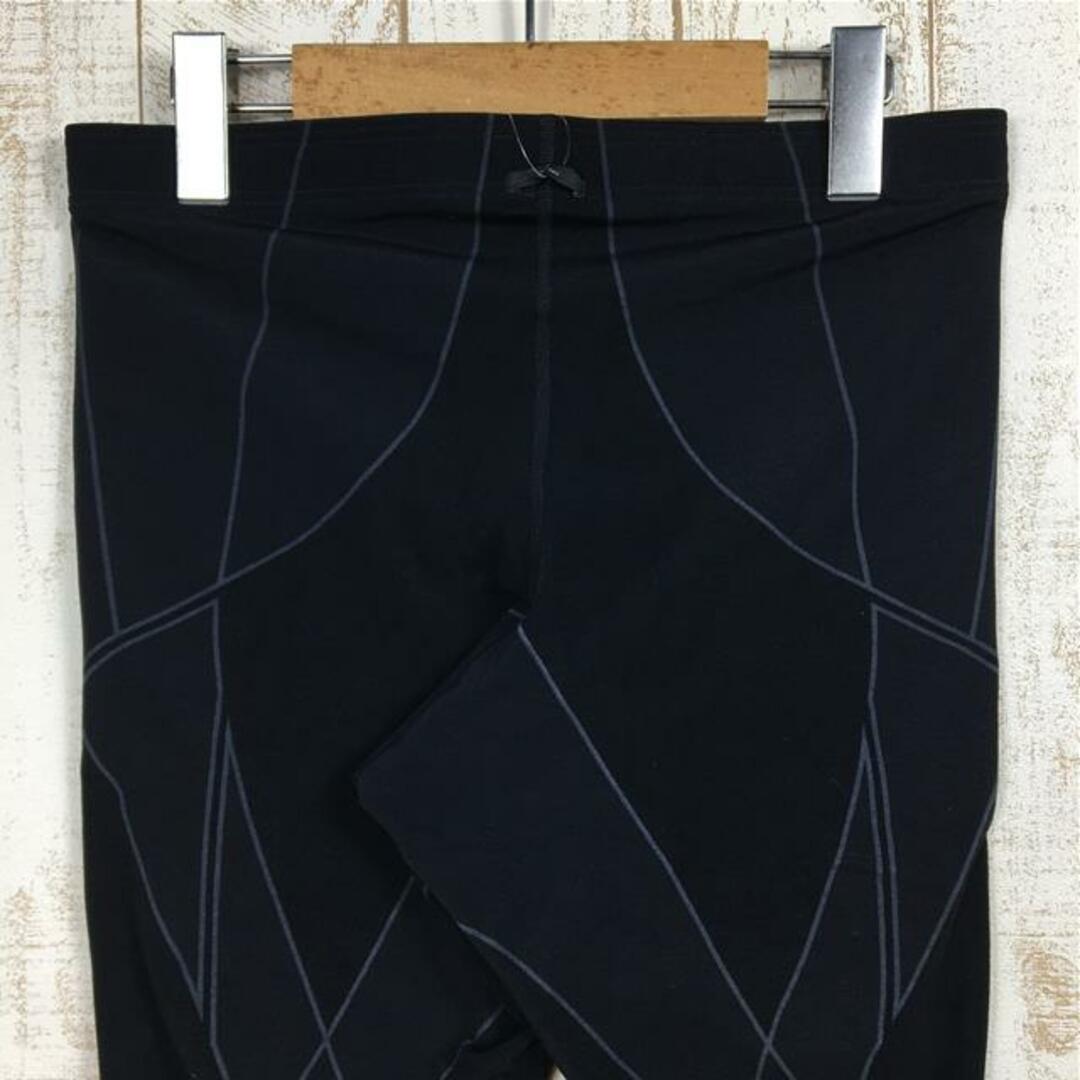 CW-X(シーダブリューエックス)のMENs L シーダブリューエックス ジェネレーター モデル ロング タイツ レボリューション タイプ GENERATOR LONG TIGHTS REVOLUTION TYPE コンプレッションタイツ CW-X HZO659 ブラック系 メンズのメンズ その他(その他)の商品写真