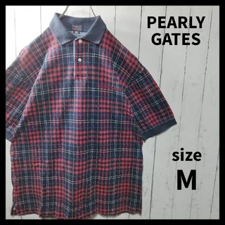 PEARLY GATES - 【PEARLY GATES】Plain Polo Shirt