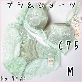 ブラジャーショーツセットC75    No.7420(ブラ&ショーツセット)