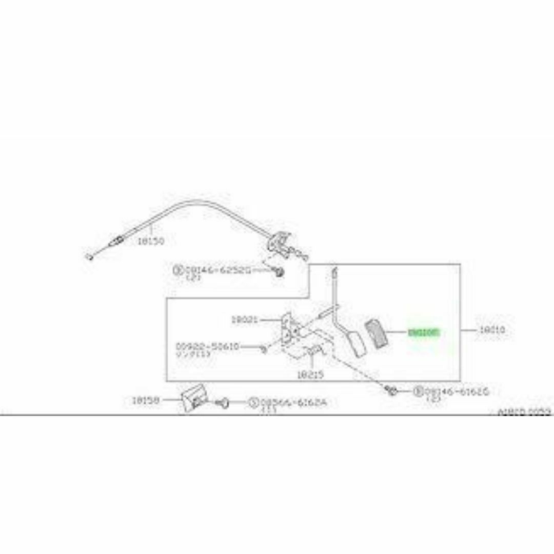 日産(ニッサン)の日産 純正 スカイライン GT-R BNR34 アルミペダル セット 自動車/バイクの自動車(車種別パーツ)の商品写真