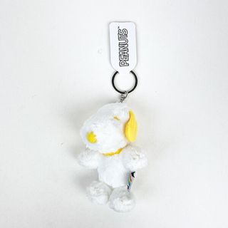 スヌーピー(SNOOPY)のスヌーピー レインボーカラーマスコット イエロー ぬいぐるみ キーホルダー(ぬいぐるみ/人形)