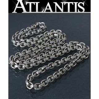 クロムハーツ(Chrome Hearts)のCHROME HEARTS 銀座店 クロムハーツ ペーパーチェーン ネックレス 24インチ シルバー SV925 94872(ネックレス)