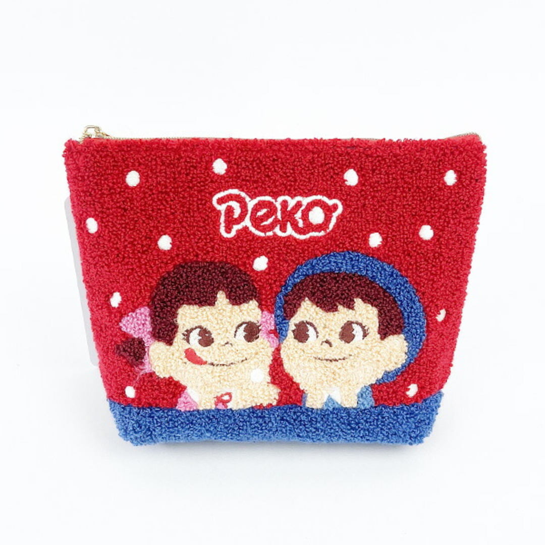 不二家 ペコちゃん Peko&Poko　スウィートミルキー　ポーチ　小物入れ レディースのバッグ(ボディバッグ/ウエストポーチ)の商品写真