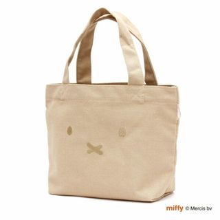 ミッフィー(miffy)のミッフィー miffy 刺繍ミニトートバッグ (ベージュ) 推し活 オタ活(トートバッグ)