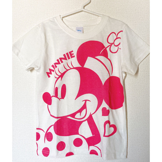 ディズニー(Disney)のDisney ミニーマウスTシャツ　130(Tシャツ/カットソー)