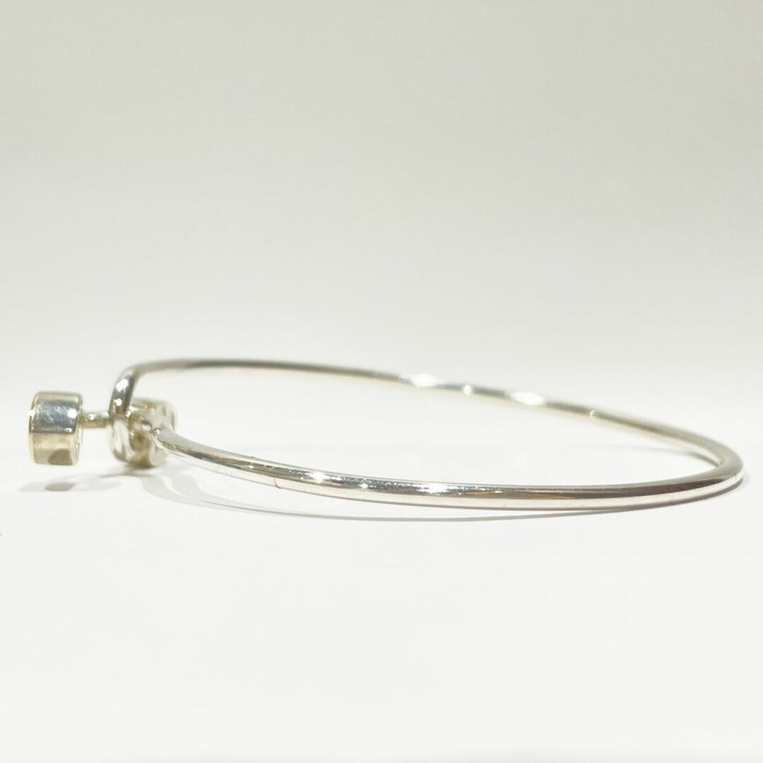 TIFFANY&Co. バングル ソリッド ダブル ハート SV925 K18YG TIFFANY&Co. バングル ソリッド ダブル ハート SV925 K18YG
