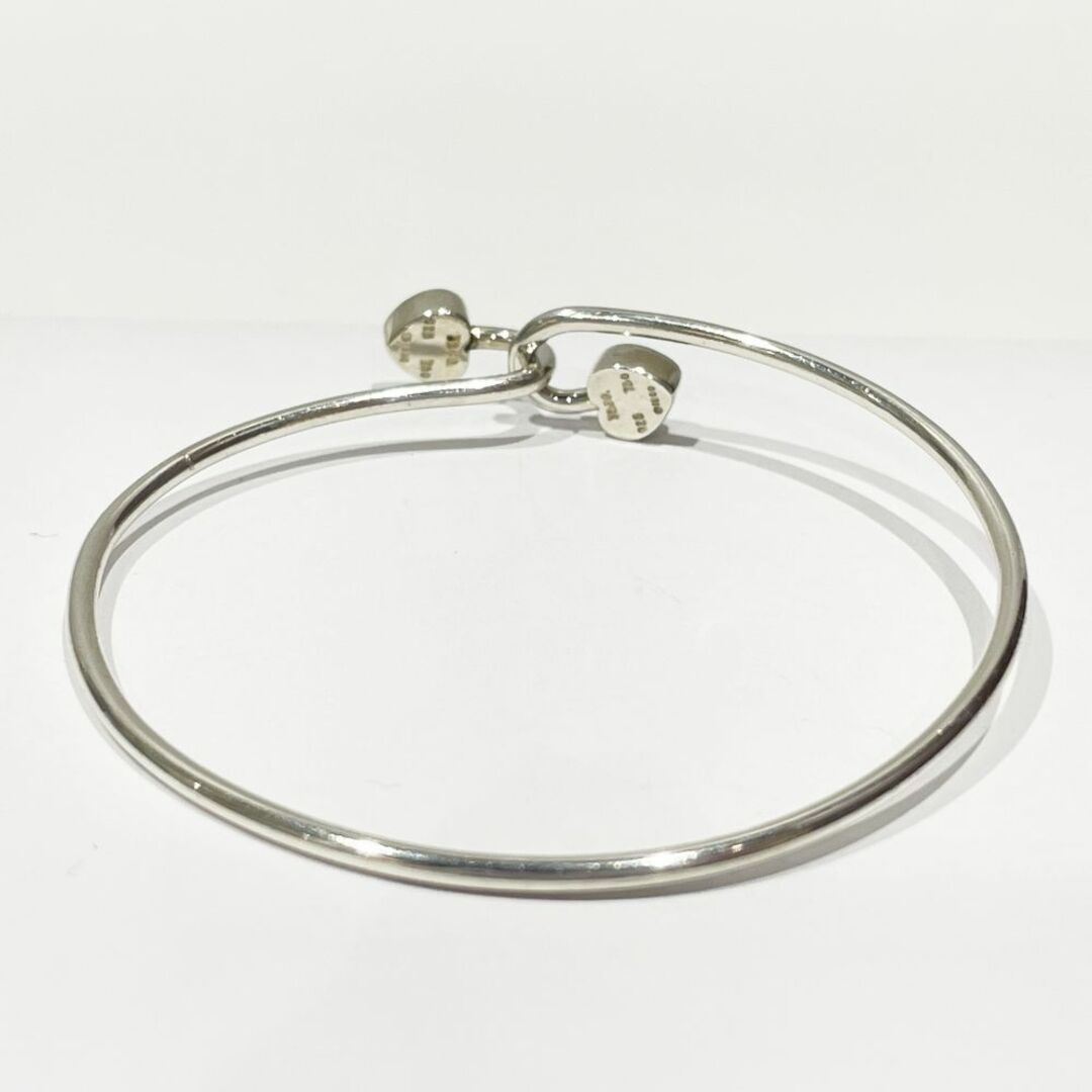 TIFFANY&Co. バングル ソリッド ダブル ハート SV925 K18YG TIFFANY&Co. バングル ソリッド ダブル ハート SV925 K18YG