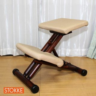 ストッケ(Stokke)のきれい STOKKE＜ストッケ＞ バランスチェア（ヴァリエール社）◆ノルウェー(デスクチェア)