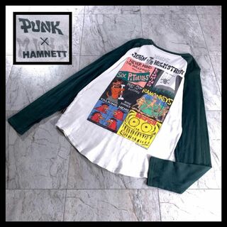 ハムネット(HAMNETT)のY2K archive HAMNETT パンク バンド ラグラン Tシャツ 長袖(Tシャツ/カットソー(七分/長袖))