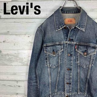 リーバイス(Levi's)のLevi's リーバイス 古着 USサイズ ライトブルー デニムジャケット(Gジャン/デニムジャケット)