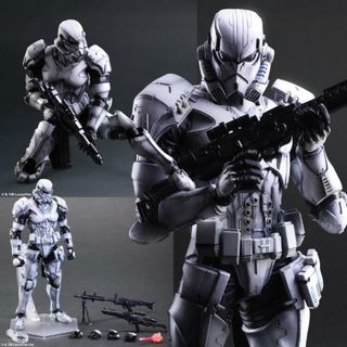 トルーパー(TROUPER)のスターウォーズ ヴァリアント プレイアーツ改 ストーム・トルーパー STAR WARS 完成品 可動フィギュア スクウェア・エニックス(SF/ファンタジー/ホラー)