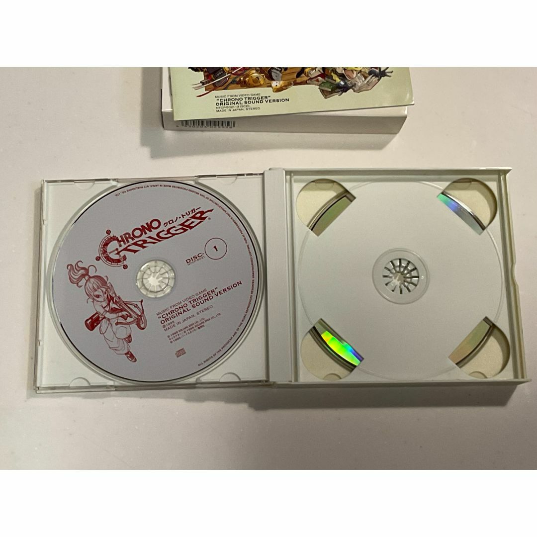 クロノ・トリガー　オリジナルサウンドバージョン　サウンドトラック エンタメ/ホビーのCD(ゲーム音楽)の商品写真