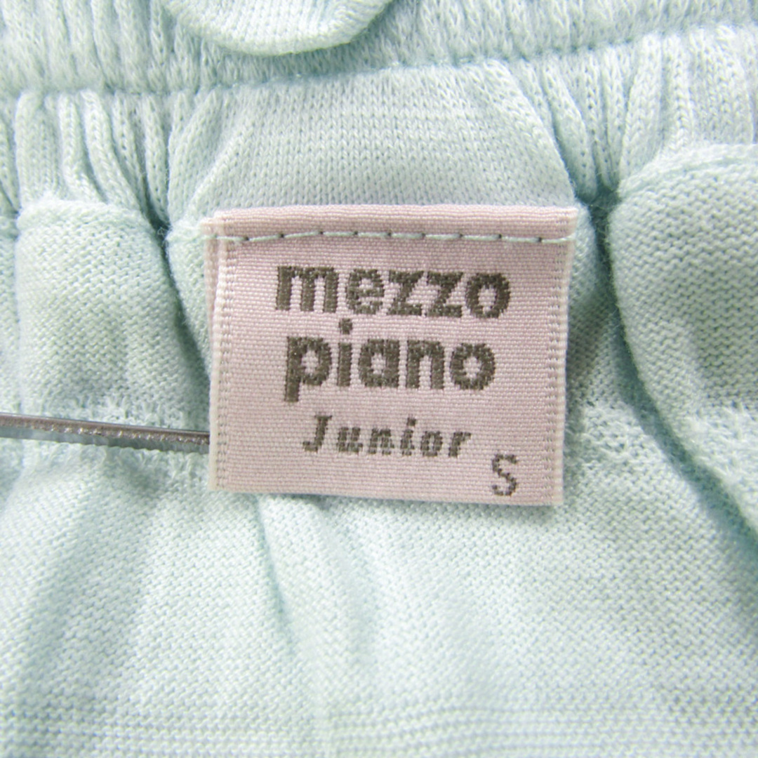 メゾピアノ カットソー 半袖Tシャツ トップス オフショルダー キッズ 女の子用 S(140)サイズ ブルー mezzo piano キッズ/ベビー/マタニティのキッズ服女の子用(90cm~)(Tシャツ/カットソー)の商品写真