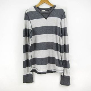 アバクロンビー&フィッチ 長袖シャツ トップス カットソー スウェット メンズ Mサイズ グレー Abercrombie & Fitch(シャツ)