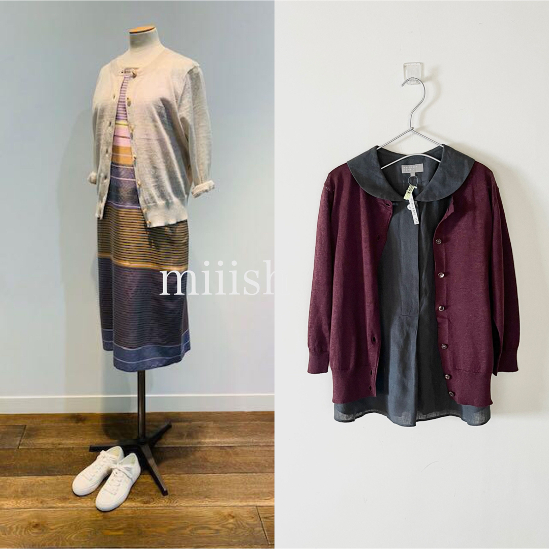 MARGARET HOWELL - 極美品 マーガレットハウエル フレンチリネン100 MARGARET HOWELL - 極美品 マーガレットハウエル フレンチリネン100