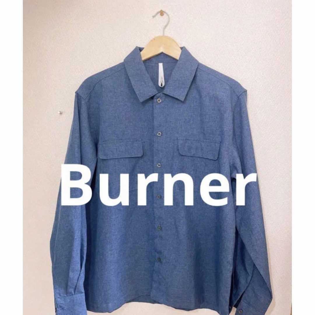 Burner(バーナー)のバーナー　メンズ　デニムシャツ　L メンズのトップス(シャツ)の商品写真