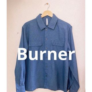 バーナー(Burner)のバーナー　メンズ　デニムシャツ　L(シャツ)