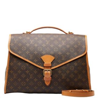 ルイヴィトン(LOUIS VUITTON)のルイ ヴィトン モノグラム ビバリーMM ハンドバッグ ビジネスバッグ M51120 PVC メンズ LOUIS VUITTON 【201-50316】(ハンドバッグ)