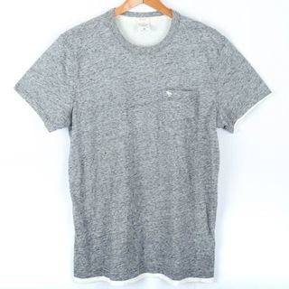 アバクロンビー&フィッチ 半袖Ｔシャツ トップス カットソー メンズ Mサイズ グレー Abercrombie & Fitch(Tシャツ/カットソー(半袖/袖なし))