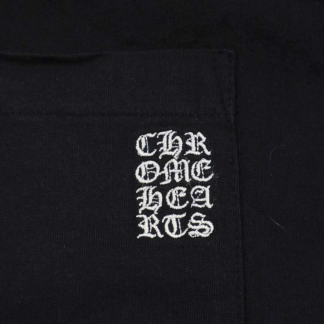 Chrome Hearts(クロムハーツ)のCHROME HEARTS クロムハーツ GRP Y NOT L/S Tee ワイノットレター刺繍カットソー  ブラック L メンズのトップス(Tシャツ/カットソー(七分/長袖))の商品写真