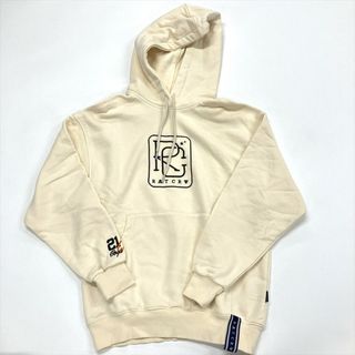 ロマンティッククラウン ROMANTIC CROWN パーカー コットン ホワイト S RMTCRW ロゴ フーディー 21C BOYS ユニセックス【中古】(パーカー)