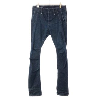 THEE OLD CIRCUS ジ オールドサーカス 13.5oz stretch denim オーバーロックステッチデニムパンツ 0199 ROT-9 インディゴブルー 2(デニム/ジーンズ)