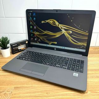 ヒューレットパッカード(HP)の【2021年製】HP250G7モダングレー☘10世代☘NVMe256+1TB(ノートPC)