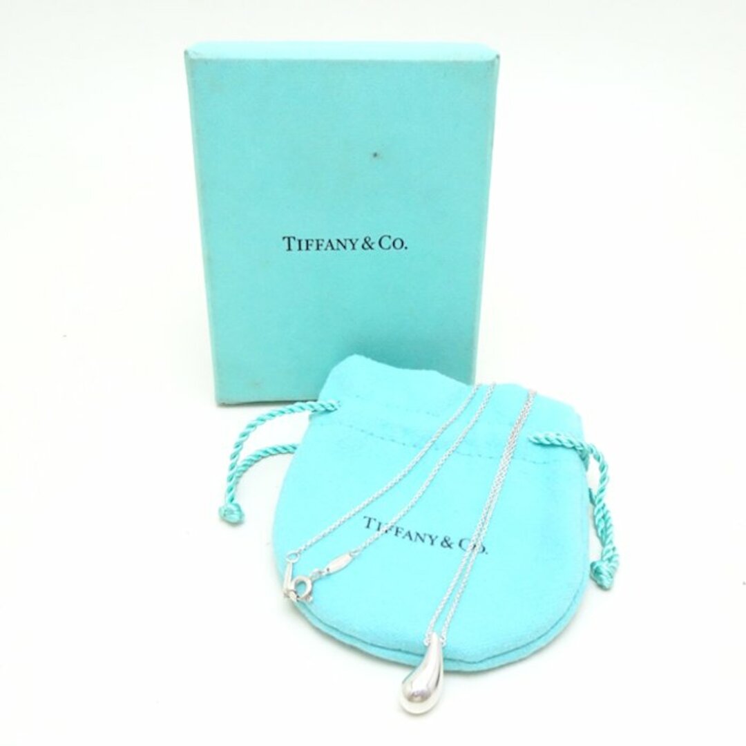 Tiffany & Co.(ティファニー)のTIFFANY&Co. ティファニー ティアドロップ ネックレス エルサペレッティ シルバー925/291767【中古】【BJ】 レディースのアクセサリー(ネックレス)の商品写真