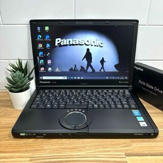 パナソニック(Panasonic)の【超美品】レッツノートジェットブラック☘corei7☘新品SSD512GB☘️(ノートPC)