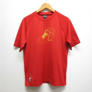 ナイキ(NIKE)のナイキ NIKE エアフォース1 プリント 半袖 Tシャツ S 赤 レッド(Tシャツ/カットソー(半袖/袖なし))