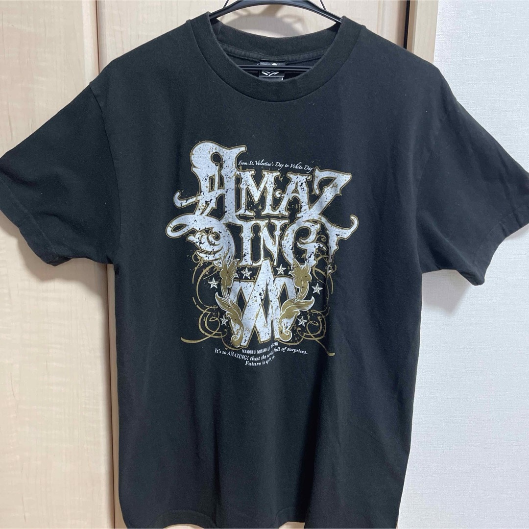 【ほぼ新品】宮野真守ライブツアーAmazing! 2015 Tシャツ エンタメ/ホビーの声優グッズ(Tシャツ)の商品写真