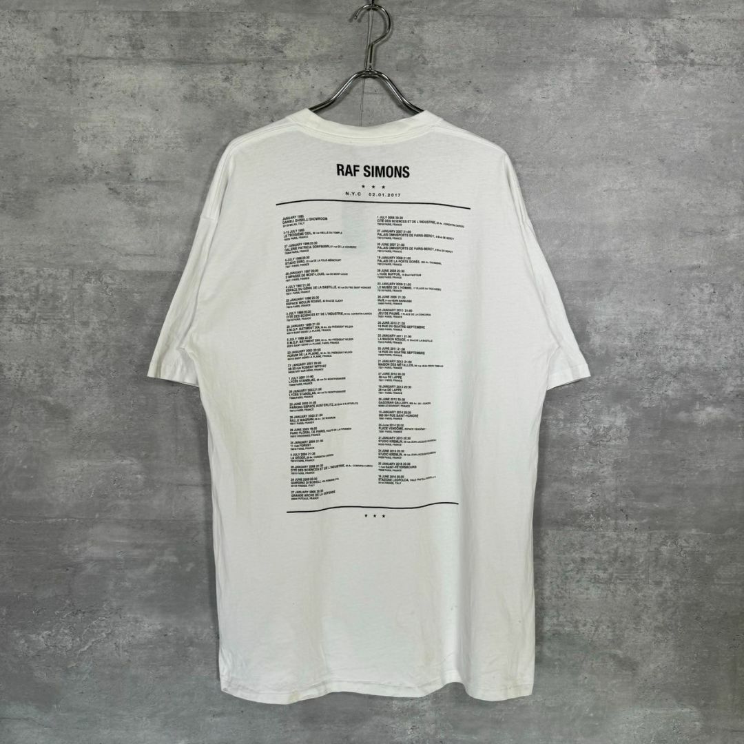 RAF SIMONS(ラフシモンズ)の『RAF SIMONS』ラフシモンズ (M) プリントTシャツ メンズのトップス(Tシャツ/カットソー(半袖/袖なし))の商品写真