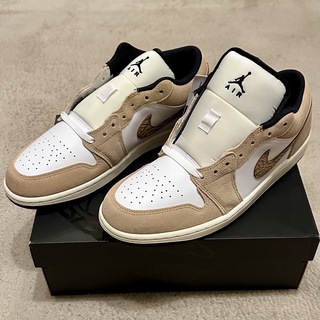 Jordan Brand（NIKE） - 【新品】Nike Air Jordan 1 Low SE ブラウンエレファント