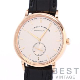 ランゲアンドゾーネ(A. Lange & Söhne（A. Lange & Sohne）)のA.ランゲ＆ゾーネ 【A.LANGE & SOHNE】 サクソニア 216.032 (LS2164AD) メンズ シルバー K18ピンクゴールド 腕時計 時計 SAXONIA SILVER K18PG ランゲゾーネ ランゲアンドゾーネ【中古】 (腕時計(アナログ))