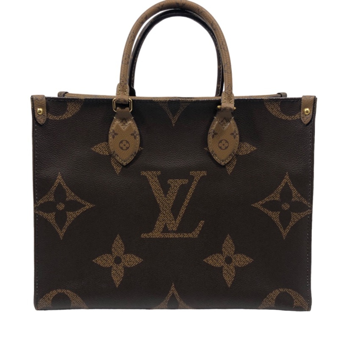 LOUIS VUITTON(ルイヴィトン)の　ルイ・ヴィトン LOUIS VUITTON オンザゴーMM Ⅿ45321 モノグラム モノグラム・ジャイアント リバース・キャンバス メンズ ハンドバッグ メンズのバッグ(その他)の商品写真