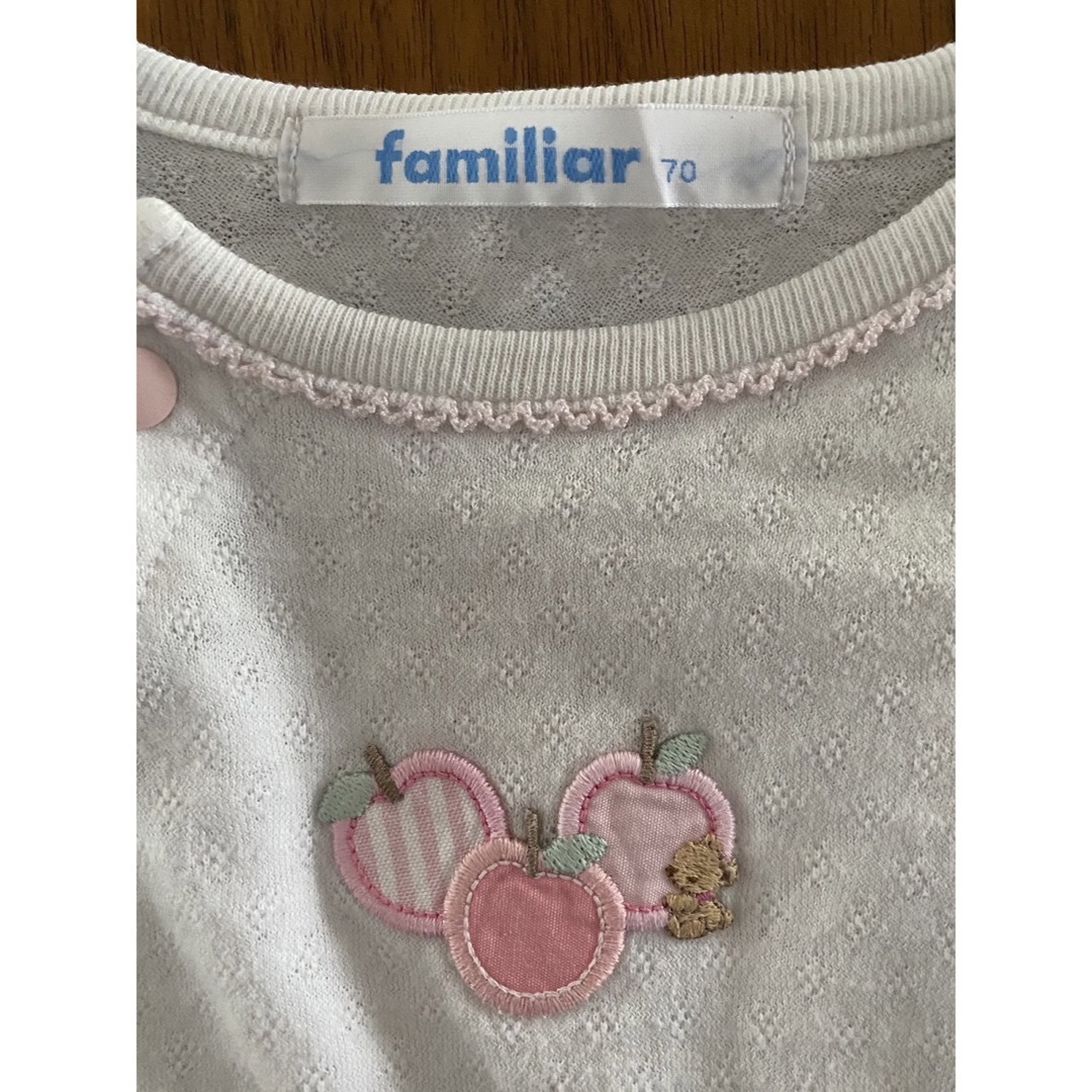 familiar(ファミリア)のファミリア　ロンパース キッズ/ベビー/マタニティのベビー服(~85cm)(ロンパース)の商品写真