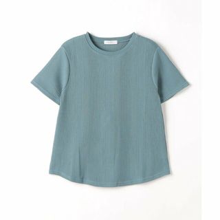 アデイインザライフ(a day in the life)の【TURQUOISE】ハリヌキ ワッフルクルーネックTシャツ <A DAY IN THE LIFE>(カットソー(長袖/七分))