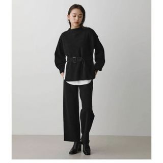 マウジー(moussy)のマウジー美品レーヨン入りカジュアルパンツ(カジュアルパンツ)