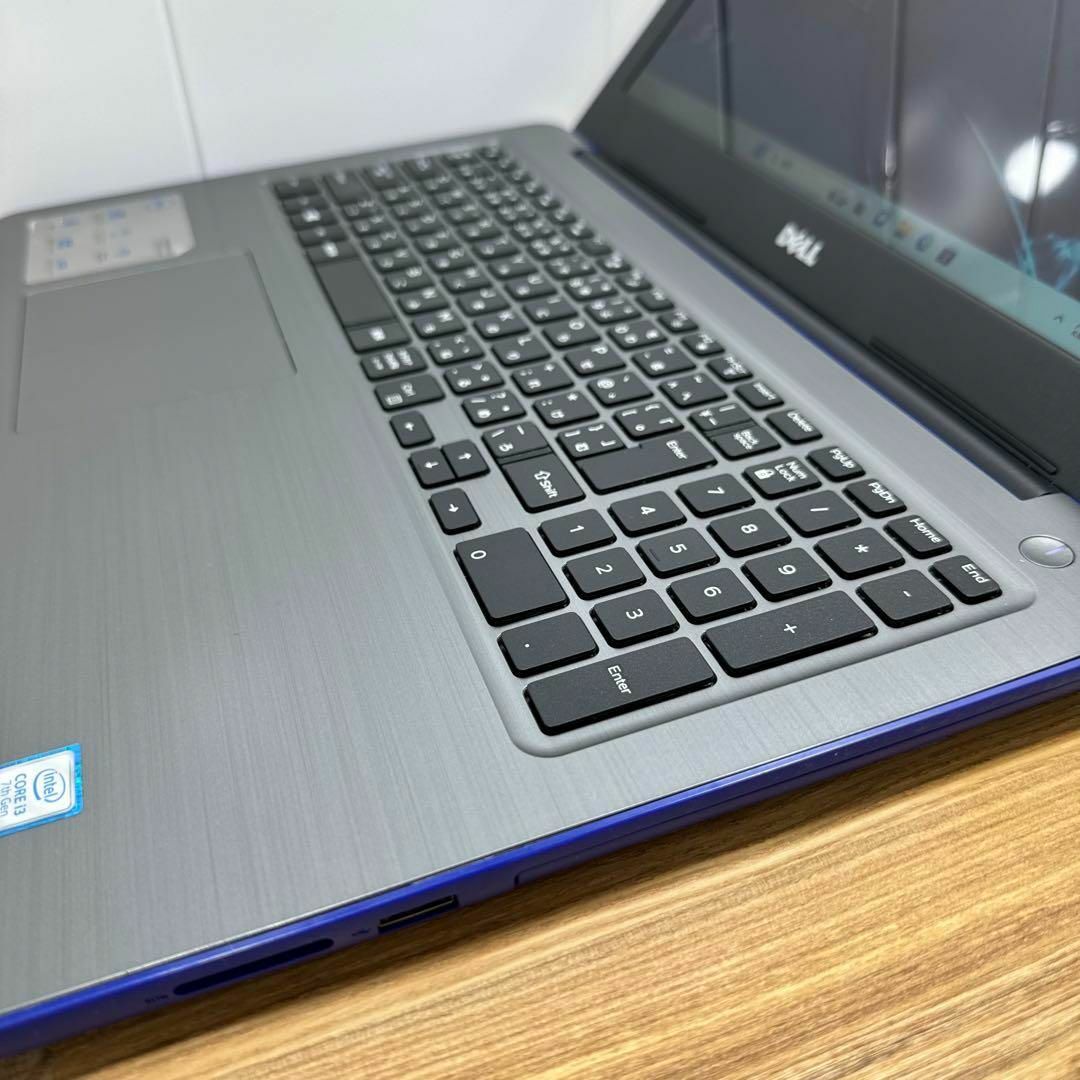 DELL(デル)の【限定1台】DELLスカイブルー☘7世代☘新品SSD256GB/メモリ12GB スマホ/家電/カメラのPC/タブレット(ノートPC)の商品写真