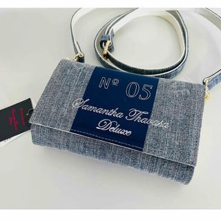 Samantha Thavasa Deluxe - サマンサタバサ　デラックス　ショルダーバッグ　デニム　ゴールド金具　