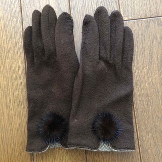 ミラショーン(mila schon)のミラショーン　手袋　ブラウン(手袋)