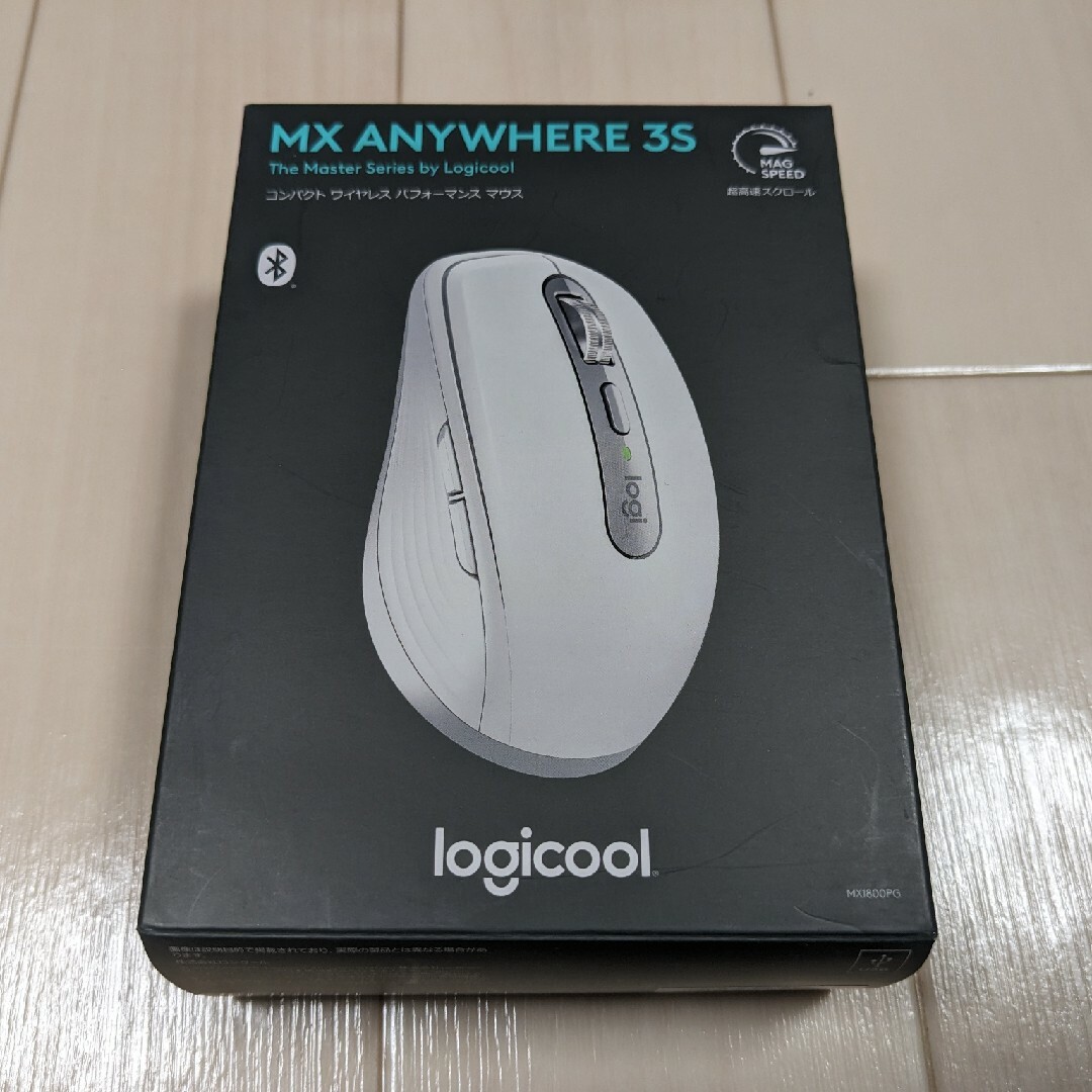 Logicool(ロジクール)のLogicool MX Anywhere 3S コンパクト パフォーマンスマウス スマホ/家電/カメラのPC/タブレット(PC周辺機器)の商品写真