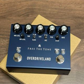 極美品 FREE THE TONE OVERDRIVELAND(エフェクター)