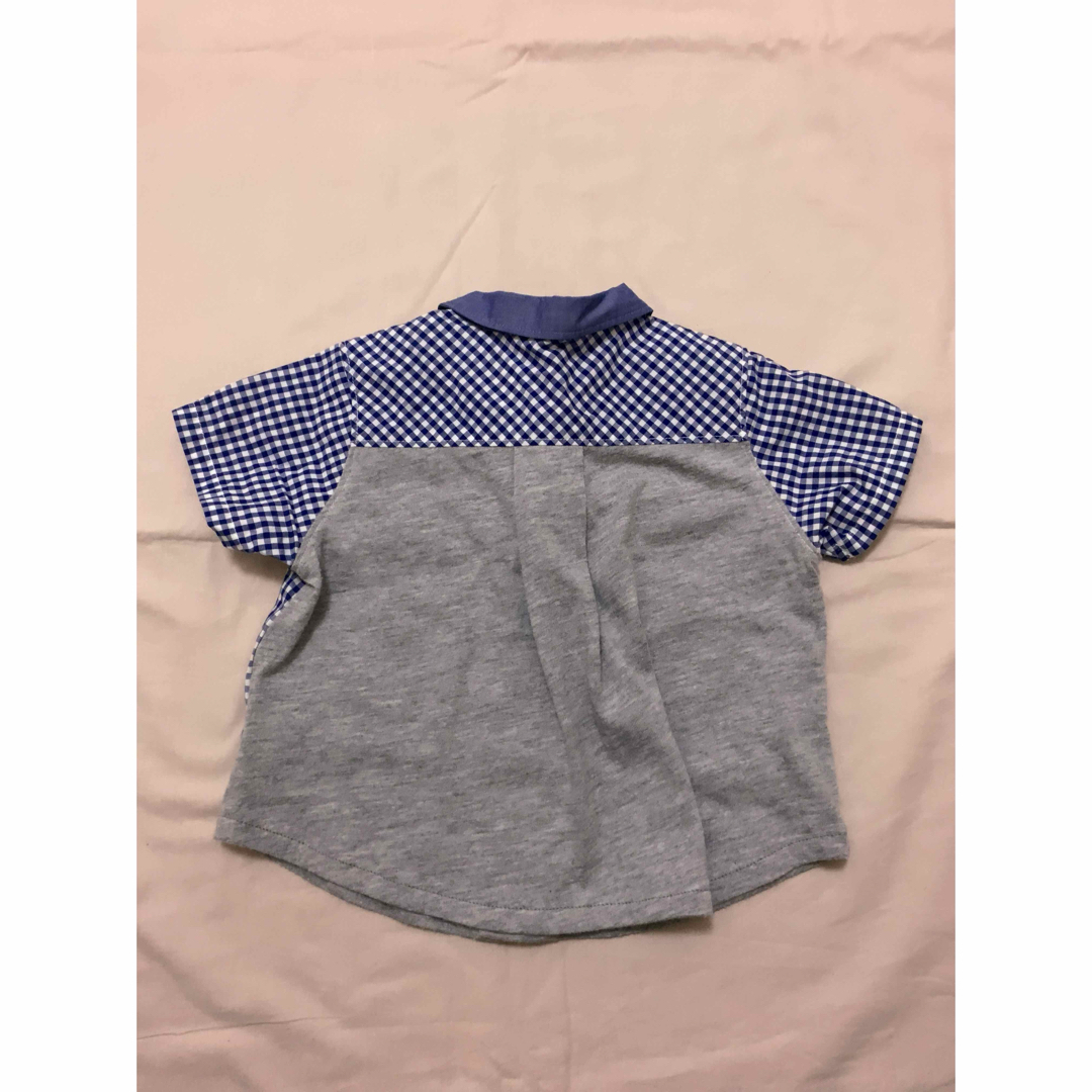 COMME CA ISM(コムサイズム)のコムサイズム 半袖シャツ 80 キッズ/ベビー/マタニティのベビー服(~85cm)(Ｔシャツ)の商品写真