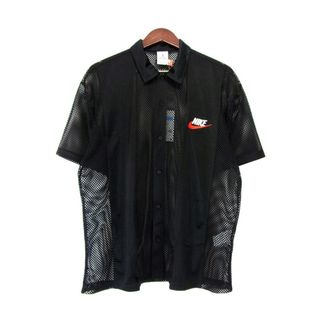 シュプリーム(Supreme)のシュプリーム Supreme × ナイキ NIKE ■ 24SS 【 Mesh S/S Shirt 】 ロゴ メッシュ 半袖 シャツ　w18635(シャツ)