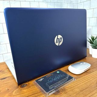 ヒューレットパッカード(HP)の【超希少】HPPavilionロイヤルブル☘8世代i5☘NVMe256+1TB(ノートPC)