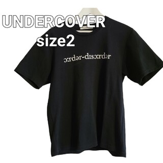 アンダーカバー(UNDERCOVER)のUNDERCOVER order-disorder プリントTシャツ size2(Tシャツ/カットソー(半袖/袖なし))